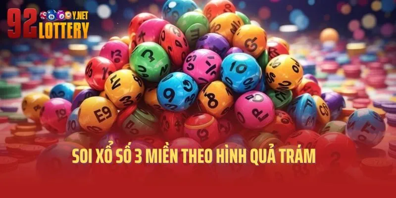Soi xổ số 3 miền theo hình quả trám